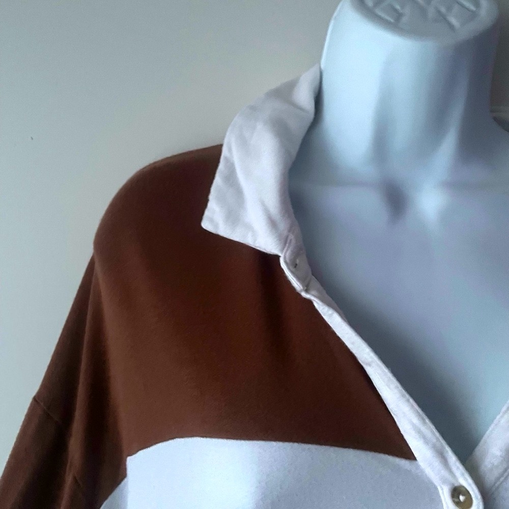 Maurice’s Rugby colorblock top - Picture 3 of 6